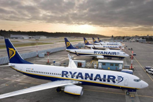 Лоукостер Ryanair підвищуватиме вартість квитків