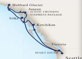 Аляска з Сіетла на лайнері Oosterdam (Holland America Line: клас Преміум)