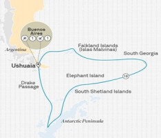 Luxury cruises Південною Америкою на лайнері Scenic Eclipse